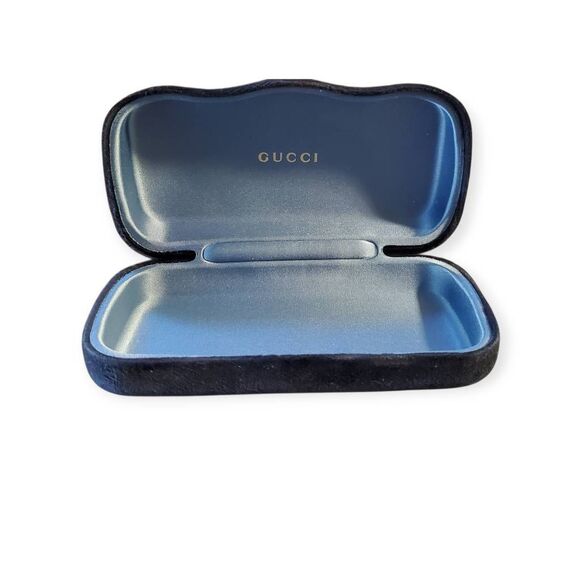 Gucci‎ black/navyblue authentic sunglasses cover only main image 4